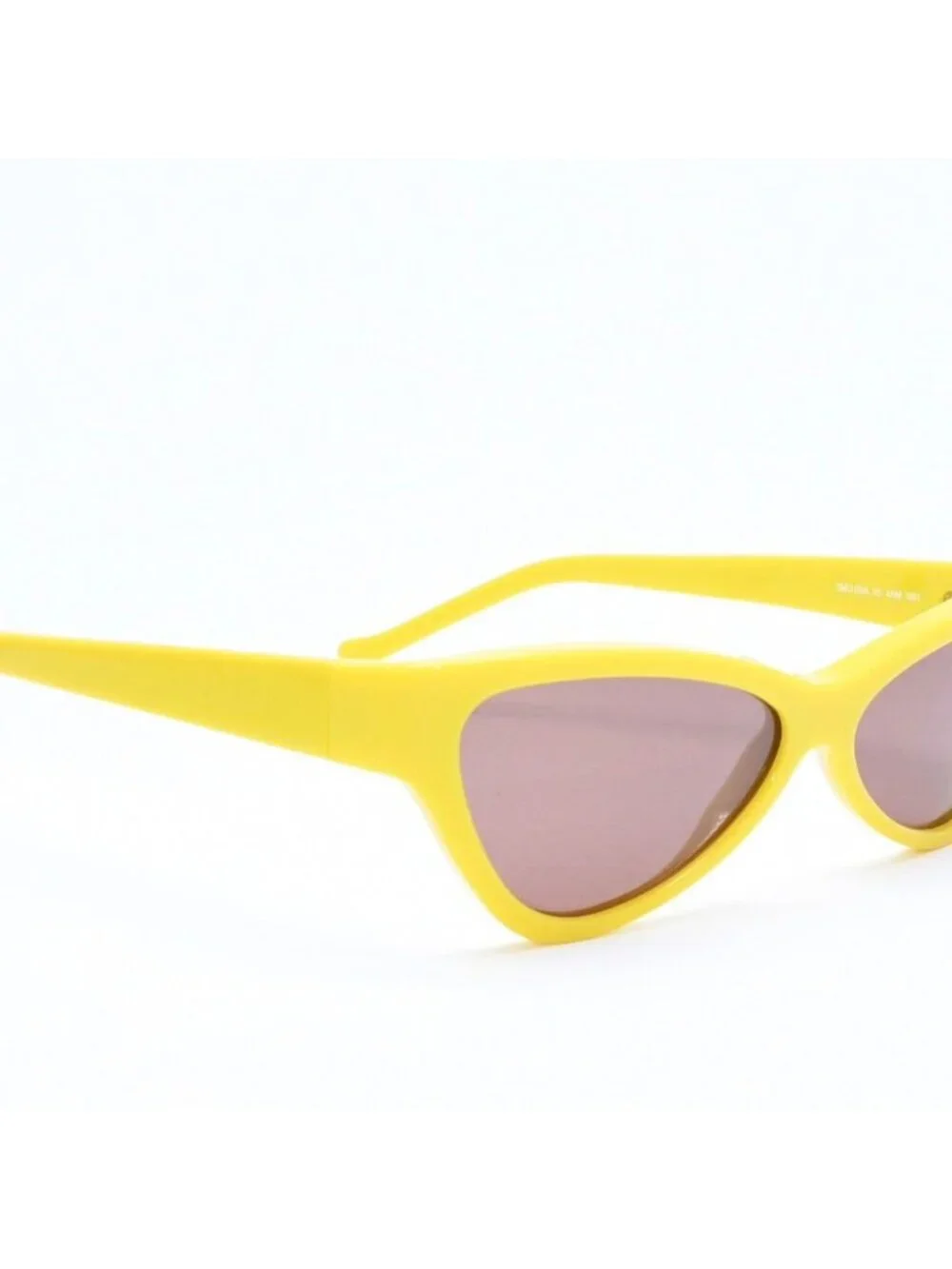 Miu Miu Sunglasses Eyewear Cat Eye Yellow Brown